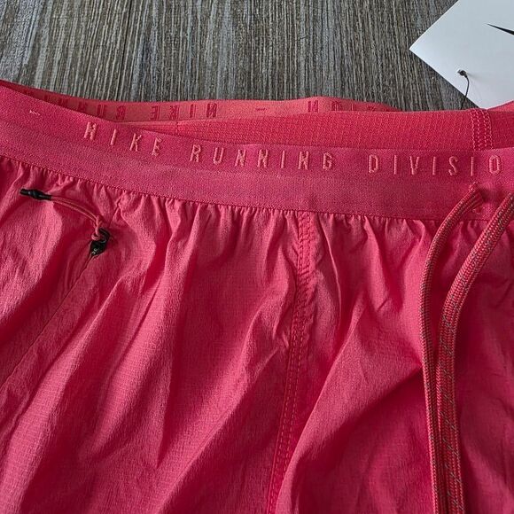 Nike Running Division 2-In-1 4" Shorts Dri-Fit ADV Pink FZ0609-629 New Men's 2XL - Picture 6 of 16